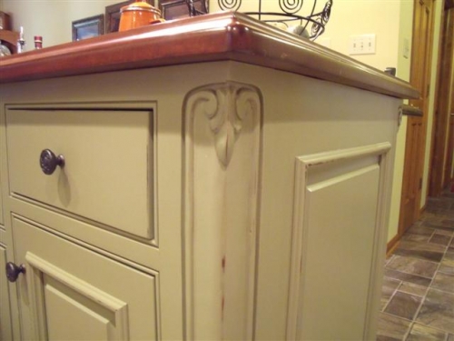 Applied Moulding Door Inset with Bead with Furniture Corner